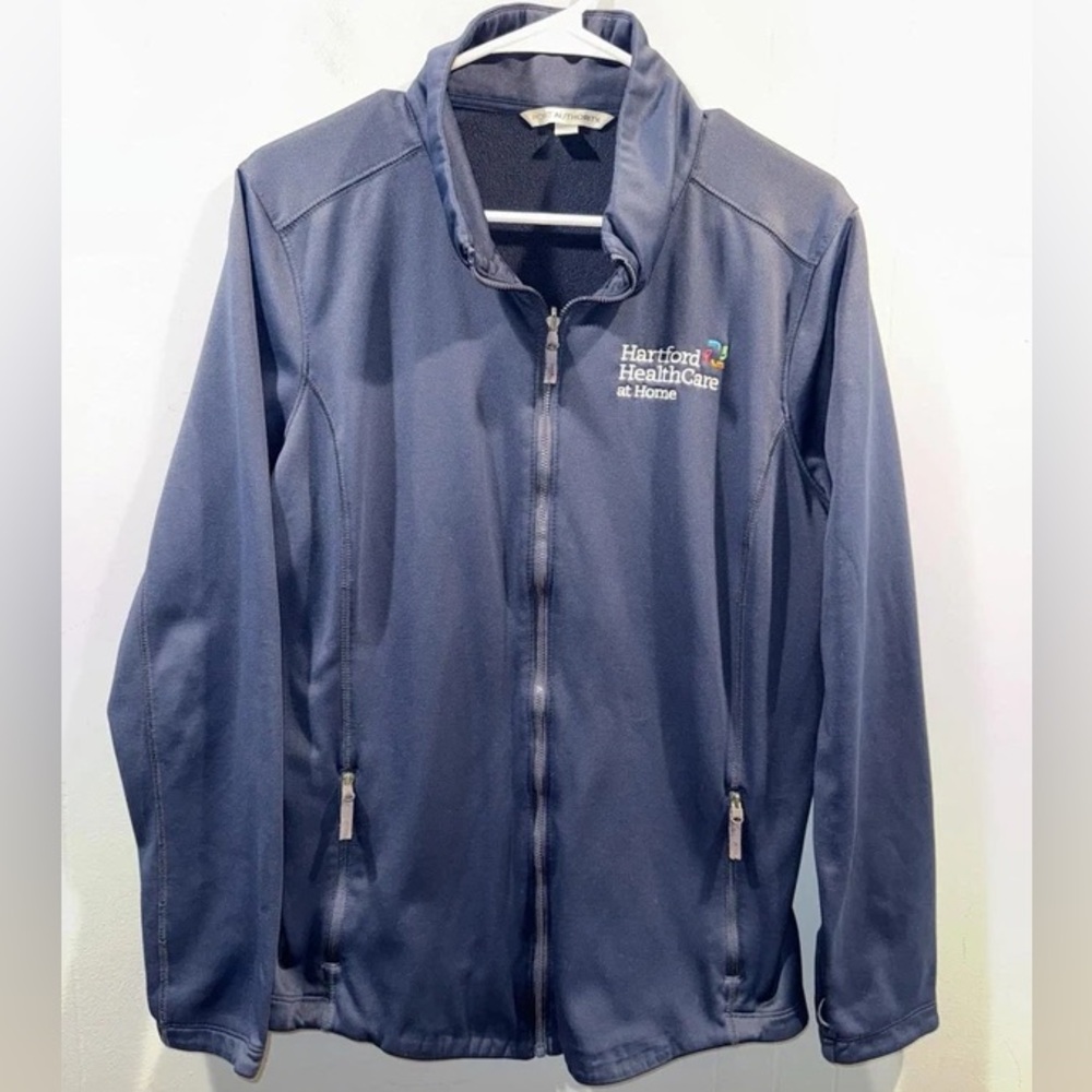 Hartford HealthCare Navy Zip-Up Jacket